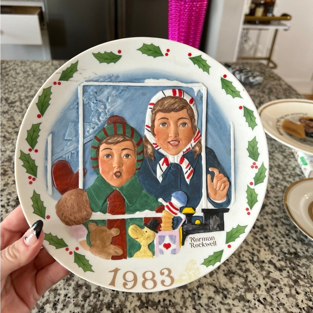 Norman Rockwell plate collector edition